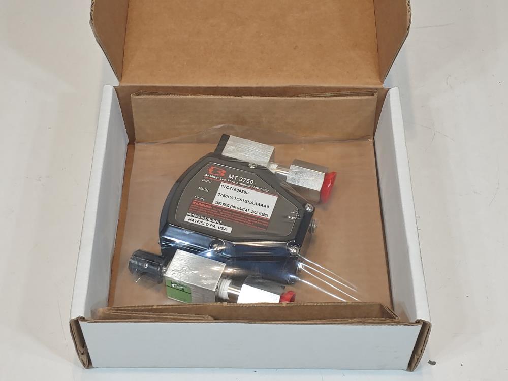 Brooks Ar-Mite MT 3750 Low Flow Armored Flowmeter 3750CA1C51BEAAAAA0