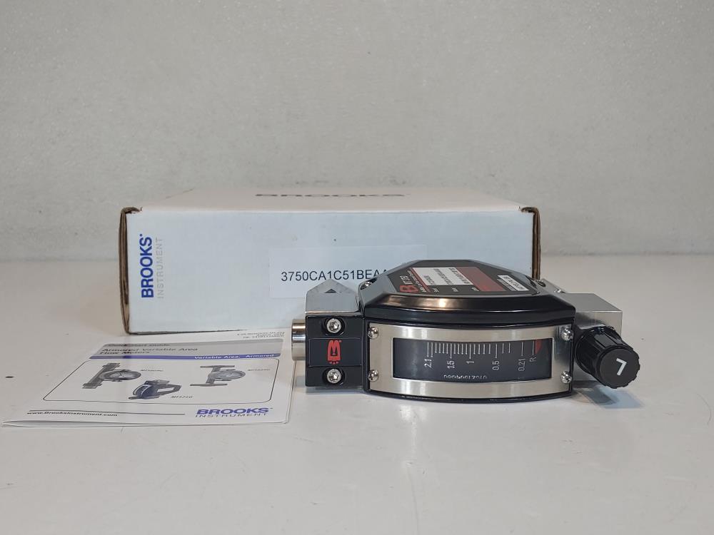 Brooks Ar-Mite MT 3750 Low Flow Armored Flowmeter 3750CA1C51BEAAAAA0