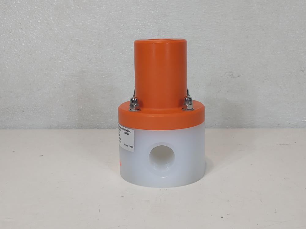 Prominent  BPV - DM 1006855 Back Pressure Valve 3/4" NPT PVDF 145 PSI
