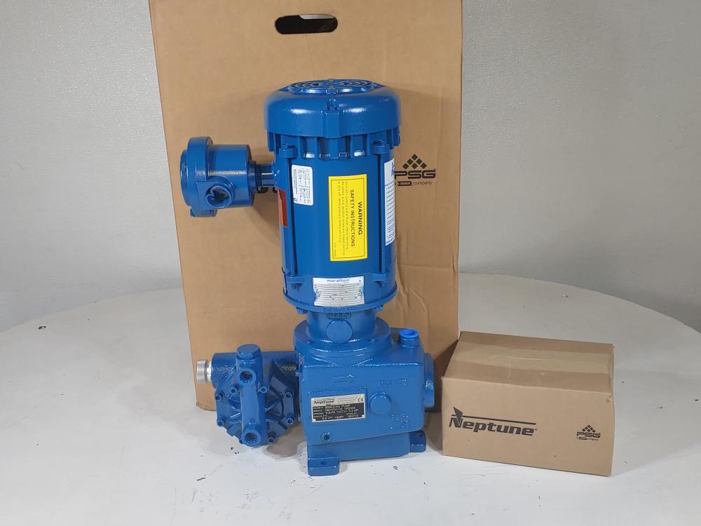 Neptune 5005-S-N3 Metering Pump w/ Marathon 1/3HP Motor
