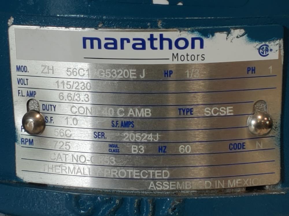 Neptune 500-S-N4 Metering Pump w/ Motor & Actuator Advanced Stroke Controller