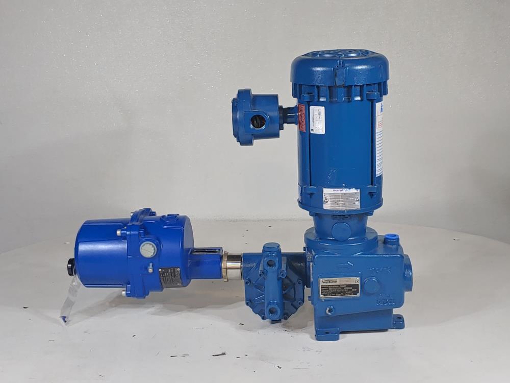 Neptune 500-S-N4 Metering Pump w/ Motor & Actuator Advanced Stroke Controller