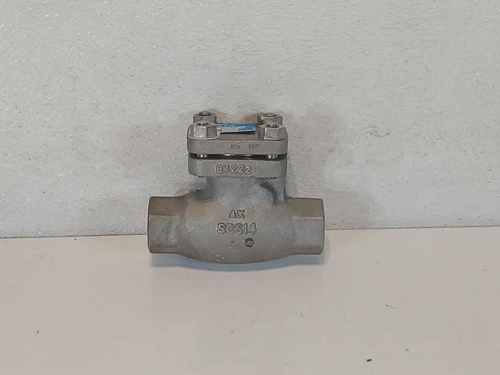 Kitz 3/4" 300# Threaded 316 Check Valve Figure#: AK300U0M