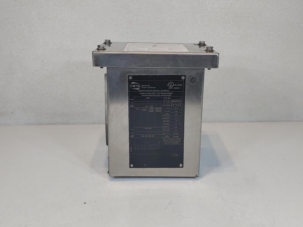 HPS Titan Single Phase Dry Type Transformer Type HZQ, P/N#: 241425