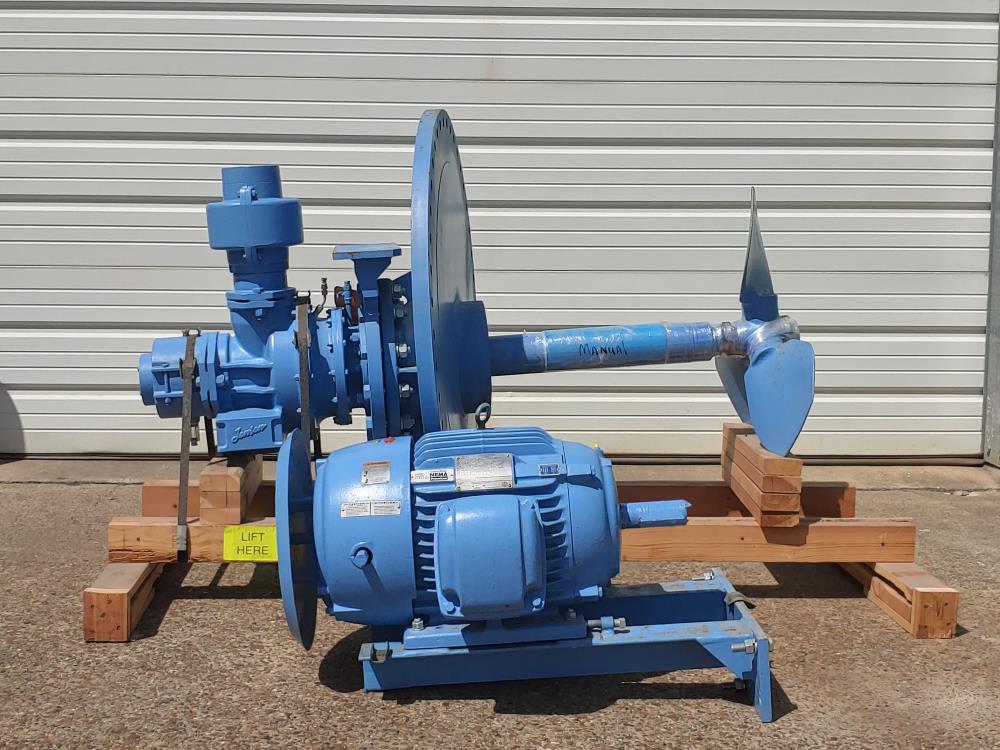Jensen 3-Blade Mixer Model 650-30 w/ US Motors (Nidec) 30HP, RPM: 1775