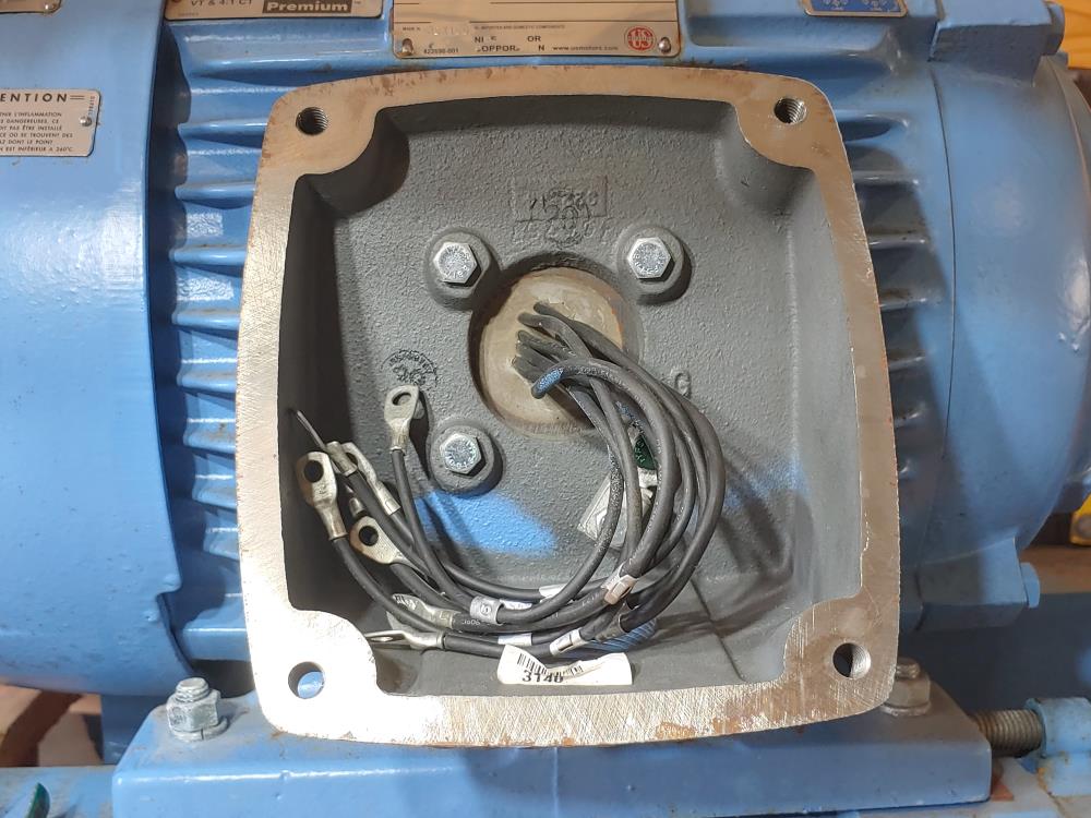 Jensen 3-Blade Mixer Model 650-30 w/ US Motors (Nidec) 30HP, RPM: 1775