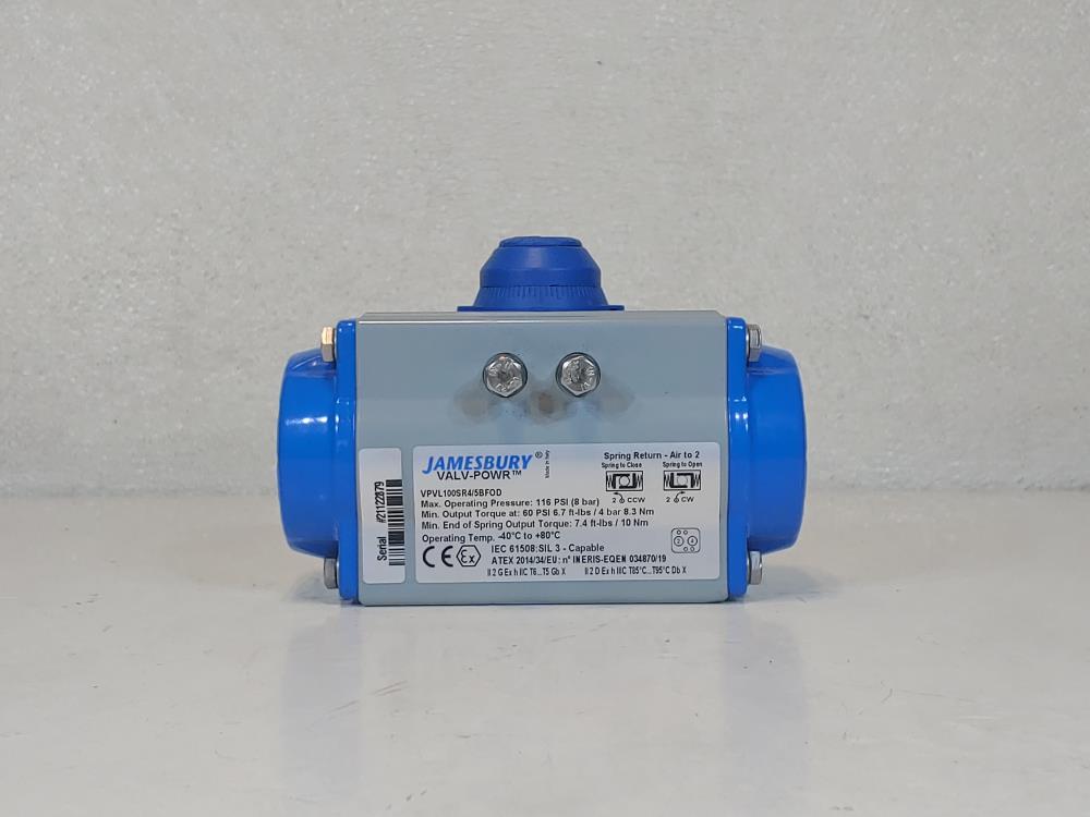 Jamesbury Valv-Powr 116/PSI ( 8 Bar ) Actuator