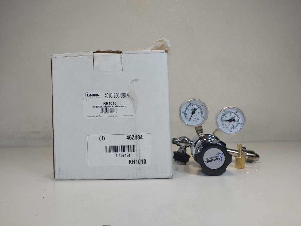 HARRIS KH1010 Single Stage Gas Regulator 401C-250-580 A