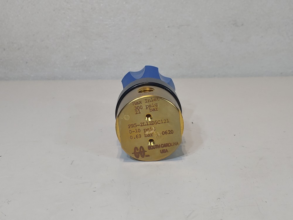 Go Pressure Regulator Single Stage PR5-2L11D5C121 Brass