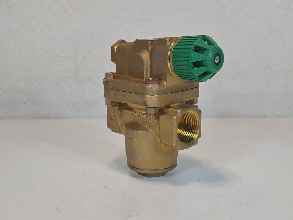 MIYAWAKI 25mm Brass Pressure Reducing Valve Model RE3