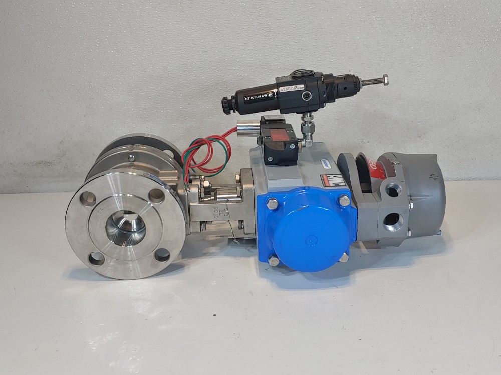 Jamesbury 2" 150# Actuated Flanged 2-PC Ball Valve Series 9000 2915 0313600XT2C  