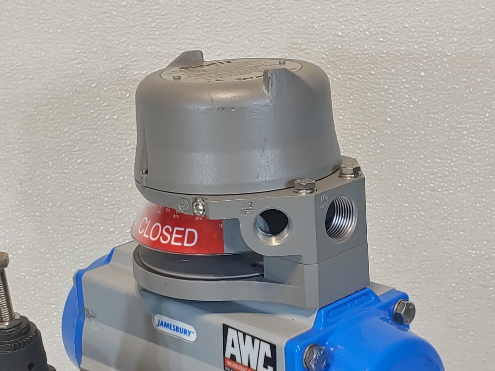 Jamesbury 2" 150# Actuated Flanged 2-PC Ball Valve Series 9000 2915 0313600XT2C  