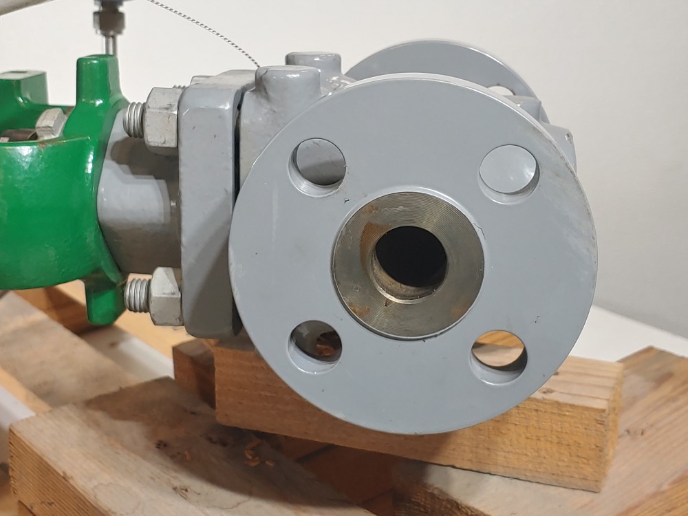 Fisher EZ 1" 300# Actuated Control Valve Type 667 w/846 Fisher Press. Transducer