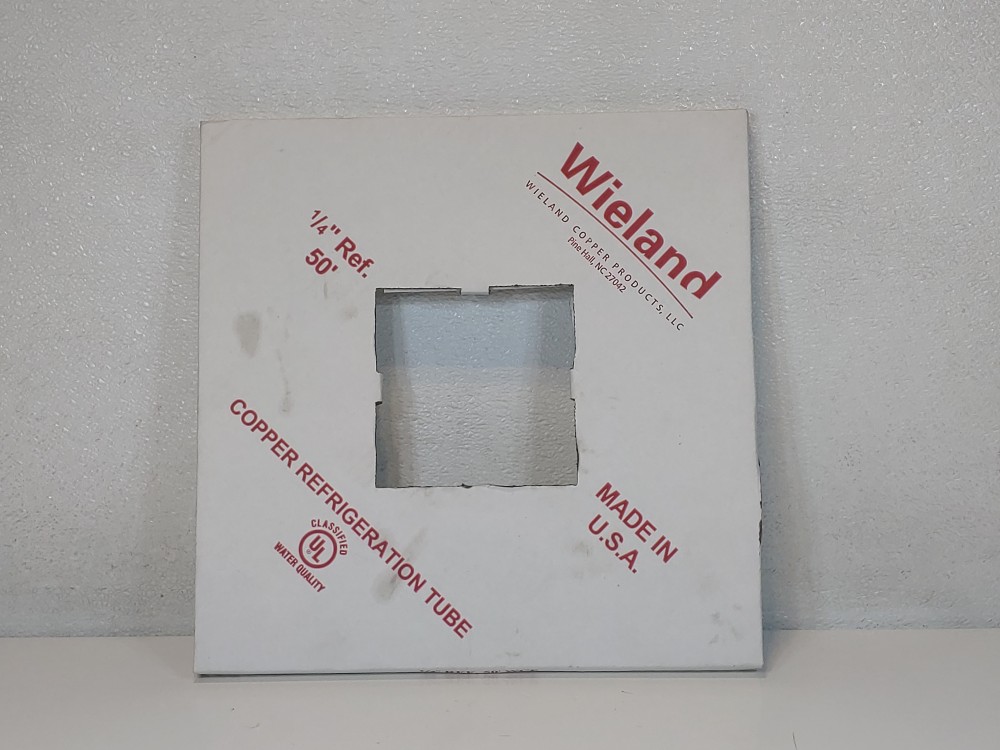 Wieland Copper Refrigeration Tube 1/4 in. x 50 ft.