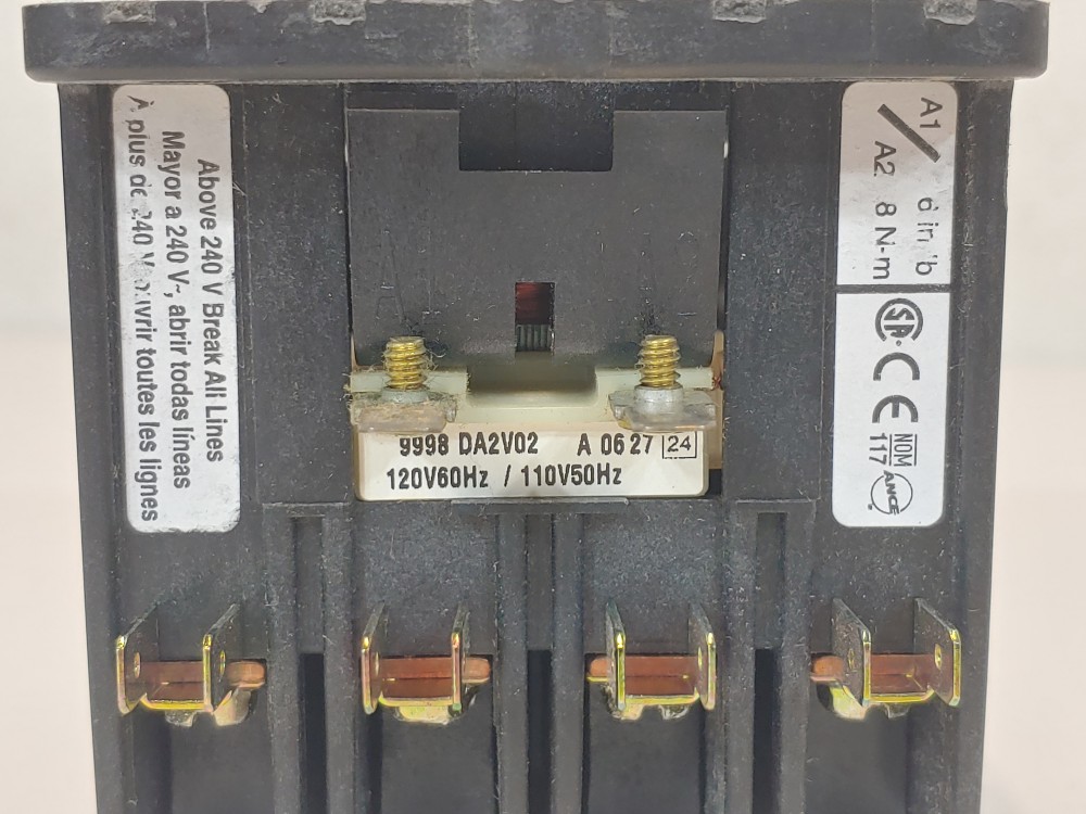 Square D Class 8910 Contactor 4 pole 600V Model#: 8910DPA24V02