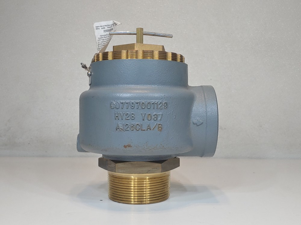 Kunkle 337 Blower Pressure Relief Valve, 3", NPT 0337-K01AKE