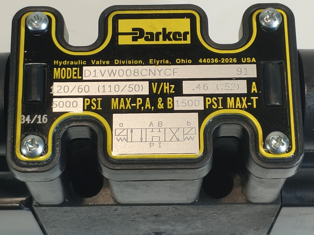 Parker Hydraulic Directional Valve D1VW008CNYCF