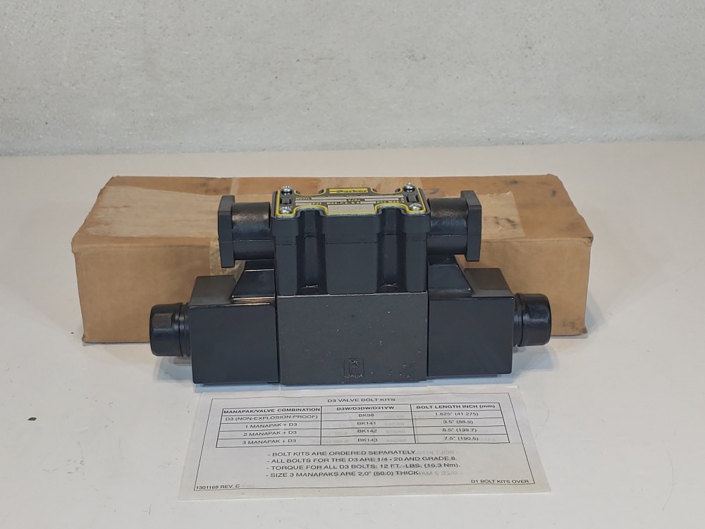 Parker Hydraulic Directional Valve D1VW008CNYCF