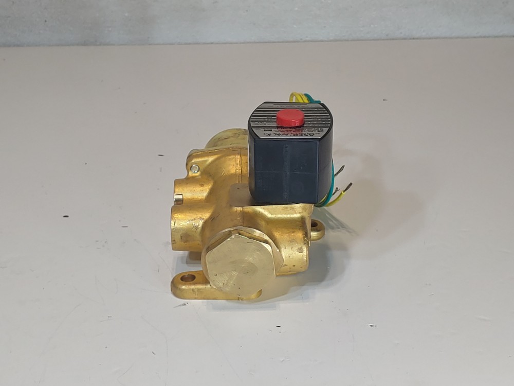 Asco 4-Way Poppet Solenoid Valve  EFHT8003G1 / EFHT8344G072V