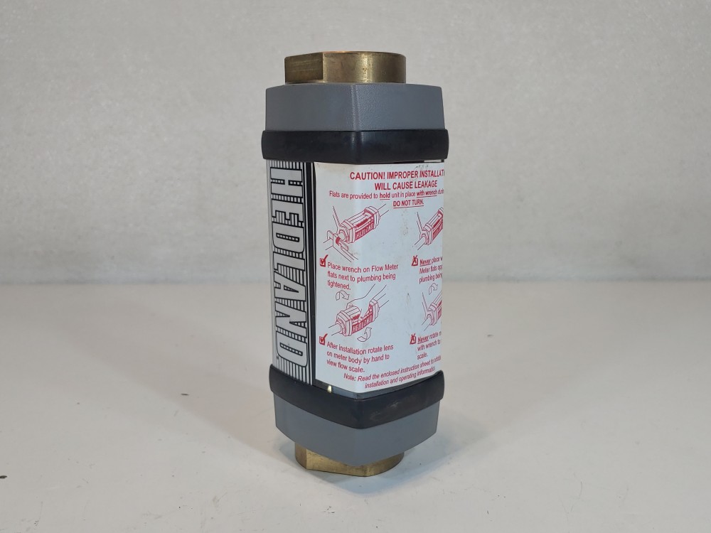 Hedland (Badger) H7550B-050 Brass Flow Meter For Water 1NPT, 5 to 50 GPM