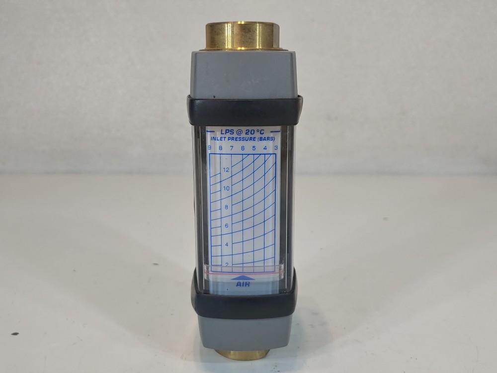 Hedland (Badger) H671B-025-S1 Brass Flow Meter For Air & Compressed Gases