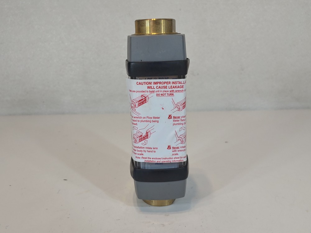 Hedland (Badger) H671B-025-S1 Brass Flow Meter For Air & Compressed Gases