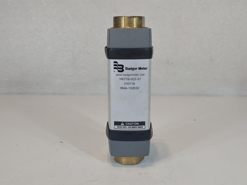 Hedland (Badger) H671B-025-S1 Brass Flow Meter For Air & Compressed Gases