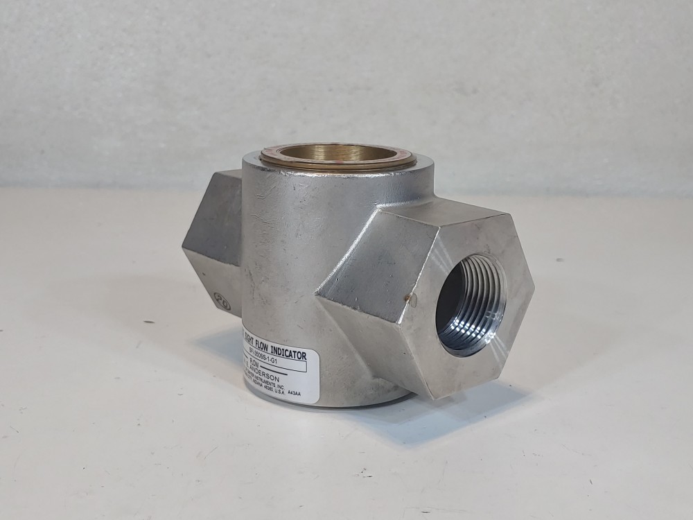 W.E. Anderson Midwest Plain Sight Flow Indicator SFI-350SS-1-G1