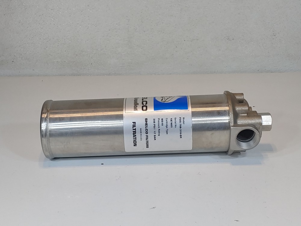 Shelco FOS-788, 9-3/4''NPT Filter Housing 1" NPT