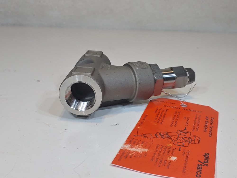 Spirax Sarco 3/4" NPT SS Strainer w/ Blowdown 67986