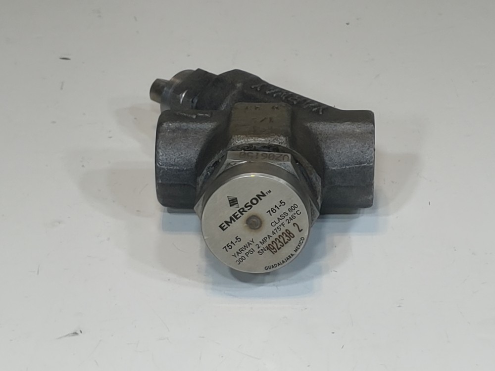 Emerson Yarway 1/2" FNPT 600# Steam Trap 751-5 / 761-5