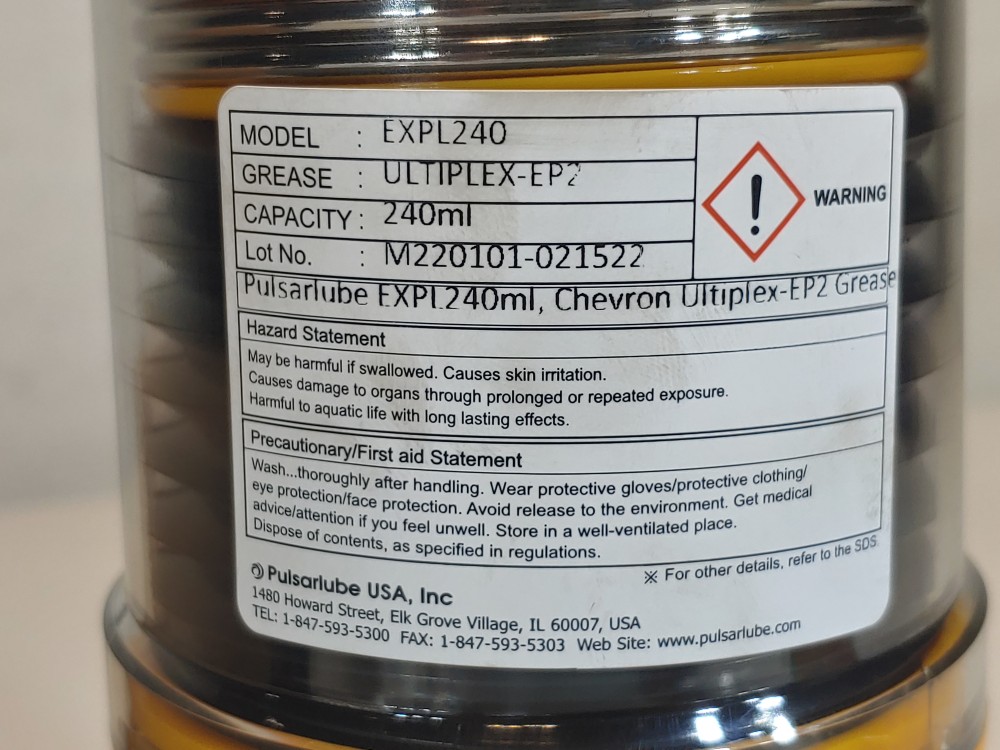 Pulsarlube Automatic Grease Lubricator EXPL240