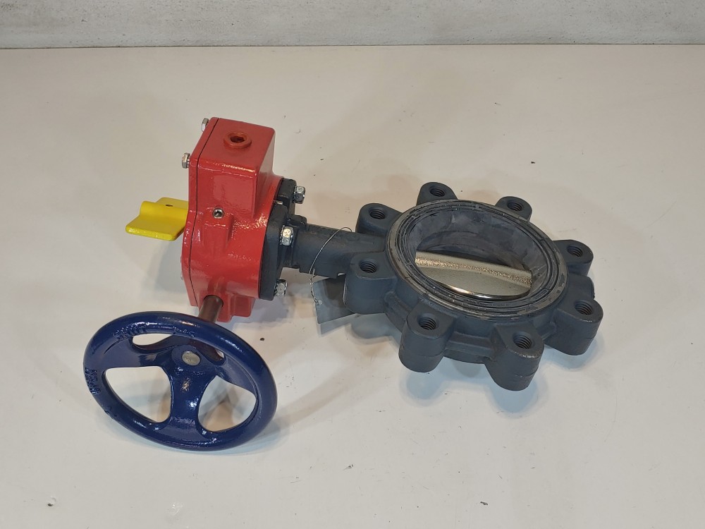 NIBCO 4" Wafer Butterfly Valve LD-3510-4 w/ Operator Gear