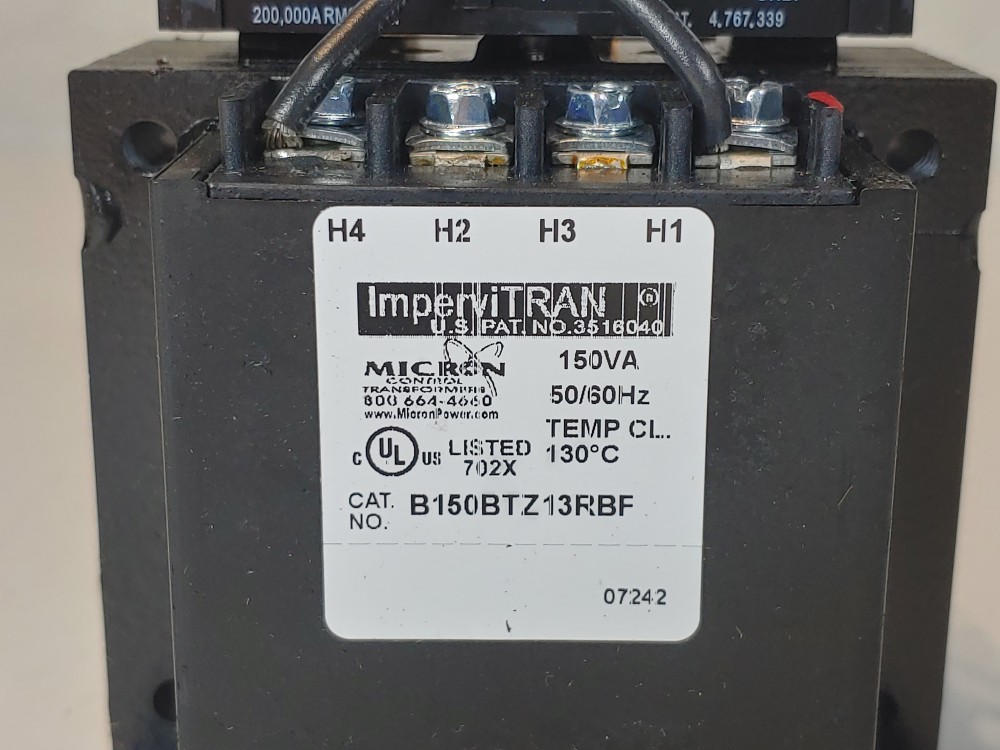 Micron Industries Transformer B150BTZ13RBF