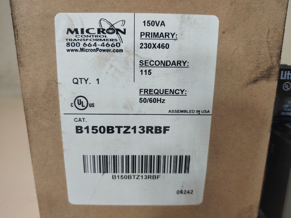 Micron Industries Transformer B150BTZ13RBF