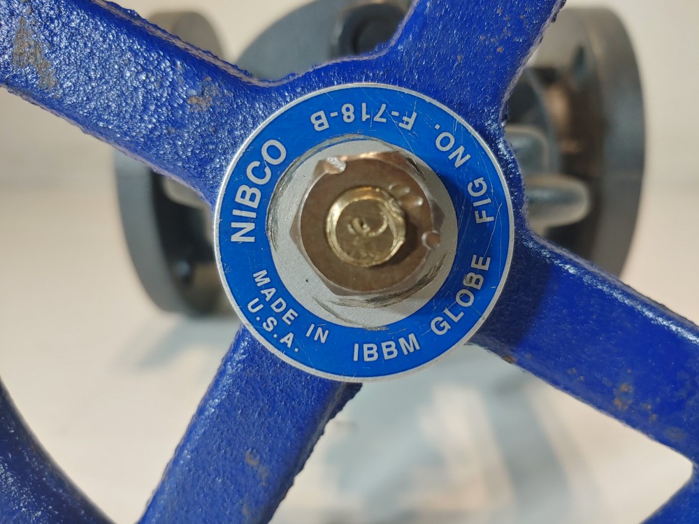 NIBCO 2" 125# SWP IBBM Globe Valve F-718-B