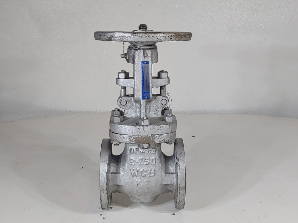 Newco 2" 150# RF WCB Flanged Gate Valve FIG: 11F-CB2
