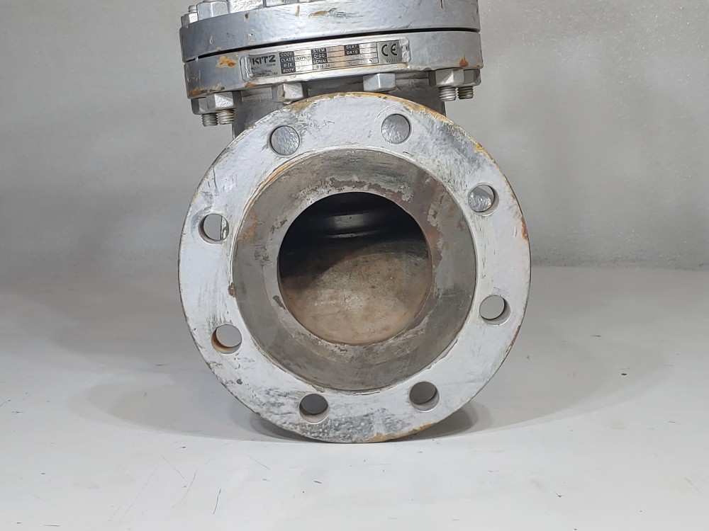 KITZ 4" 150# RF WCB Globe Valve