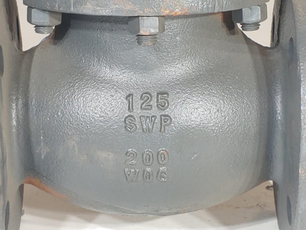 NIBCO 2-1/2" 125 SWP/200WOG Flanged IBBM Globe Valve 