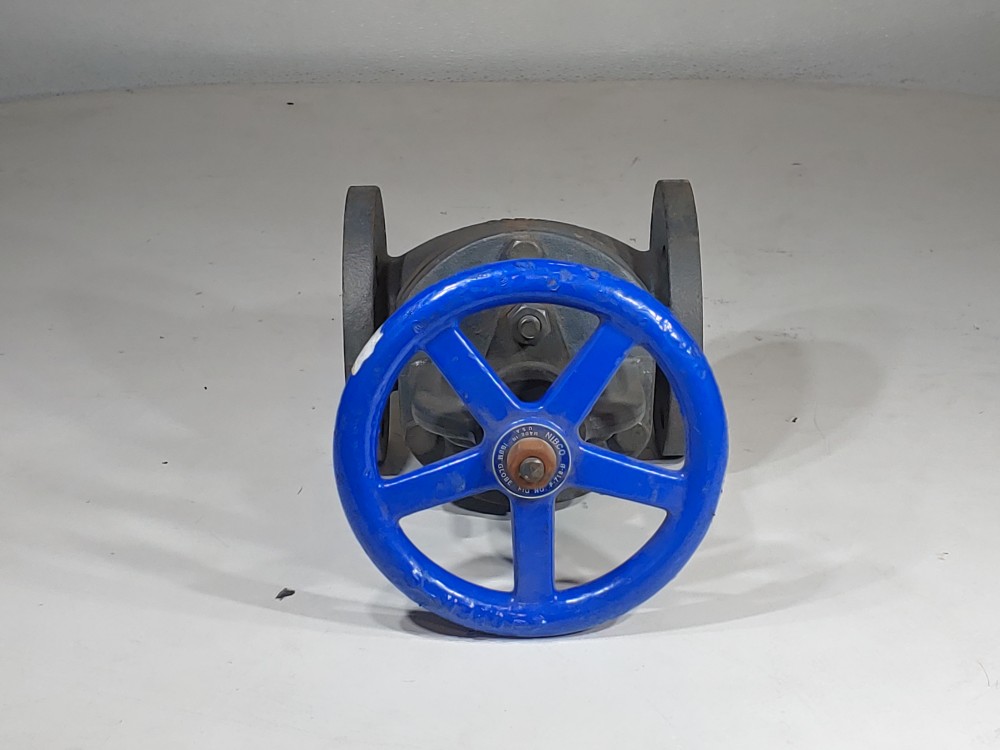 NIBCO 2-1/2" 125 SWP/200WOG Flanged IBBM Globe Valve 
