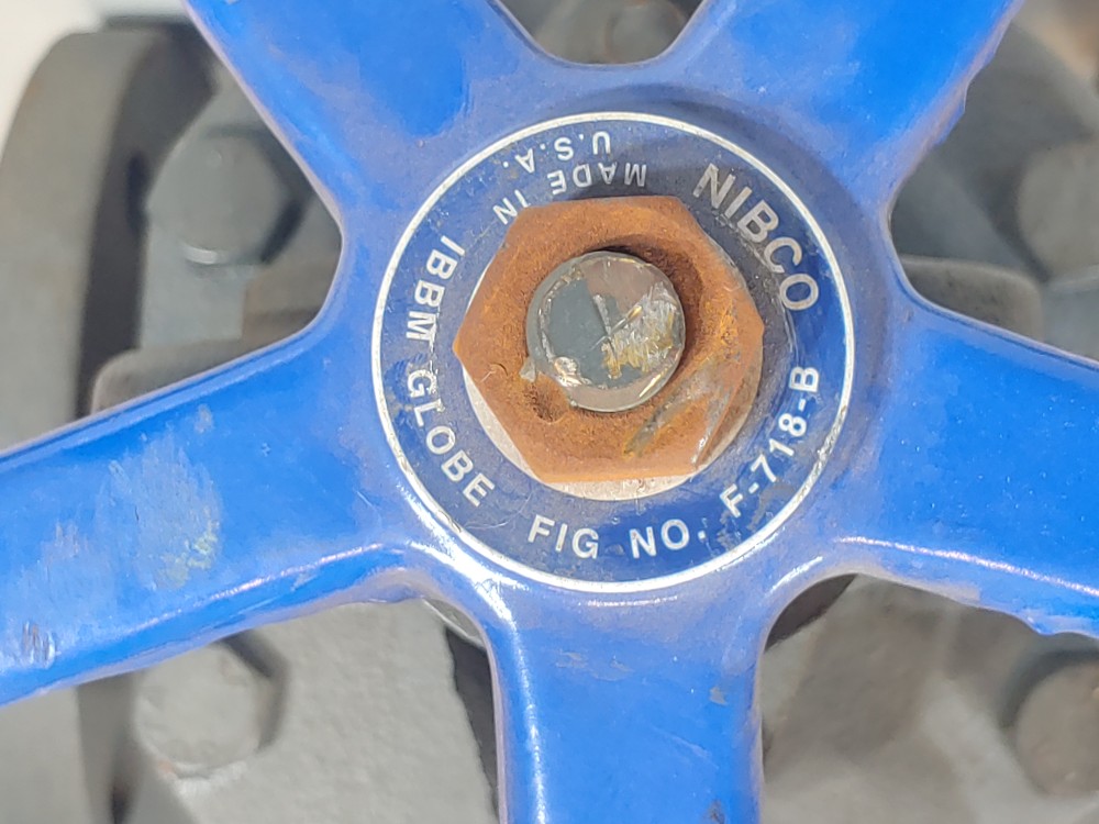 NIBCO 2-1/2" 125 SWP/200WOG Flanged IBBM Globe Valve 