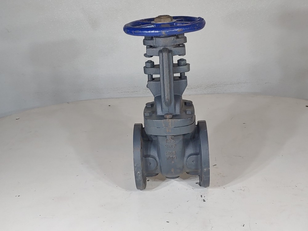 NIBCO 2-1/2" Flanged Full Port 125 SWP 200 WOG IBBM Gate Valve FIG: F-617-0 