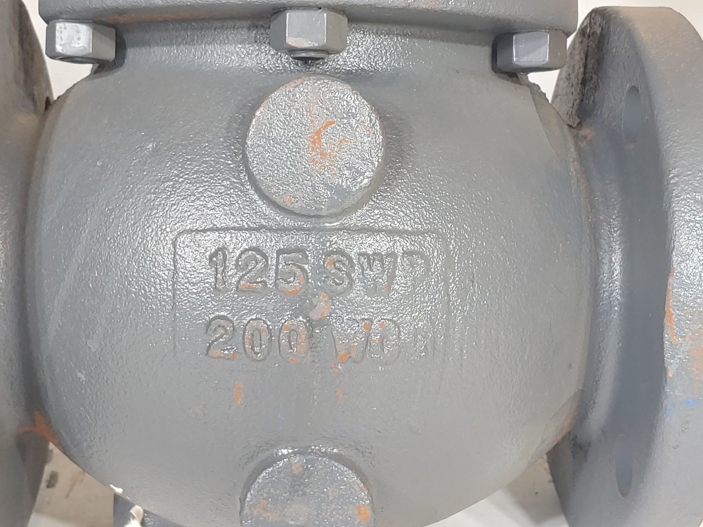 NIBCO 3" Flanged 125 SWP 200 WCG IBBM Globe Valve FIG: 718-B