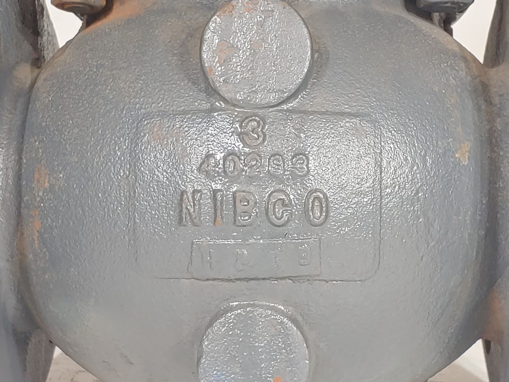 NIBCO 3" Flanged 125 SWP 200 WCG IBBM Globe Valve FIG: 718-B