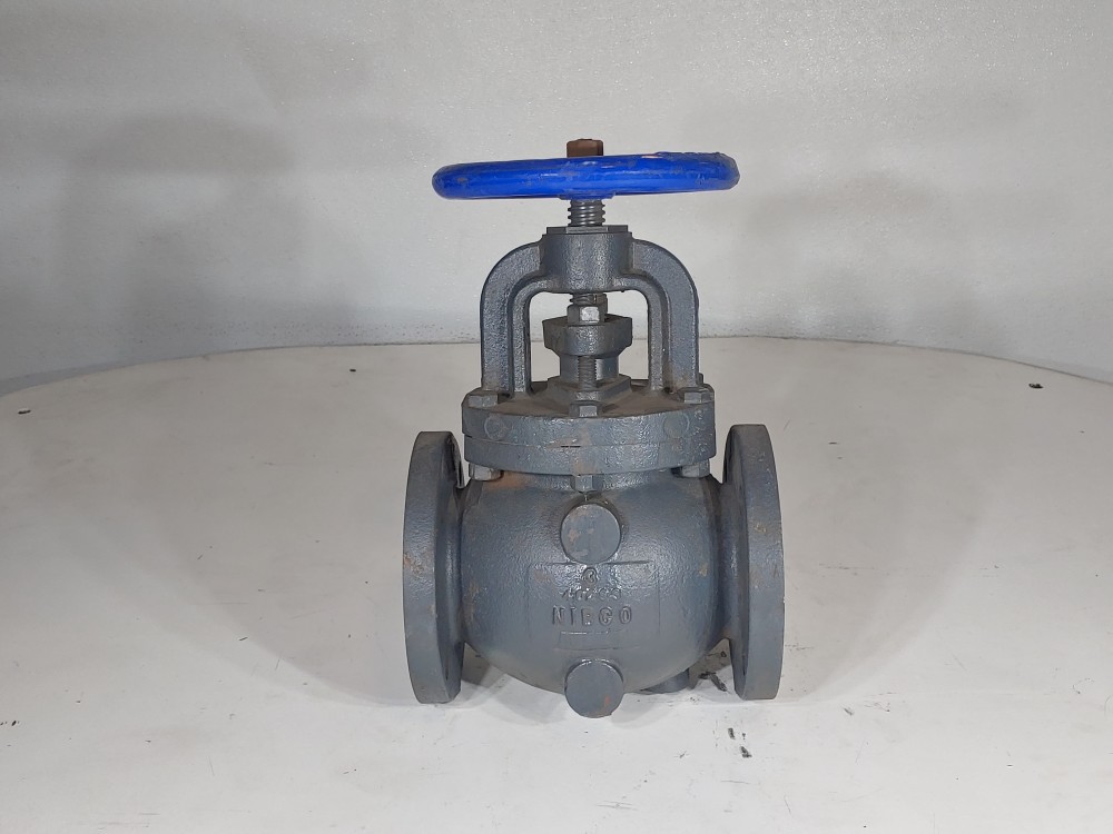 NIBCO 3" Flanged 125 SWP 200 WCG IBBM Globe Valve FIG: 718-B