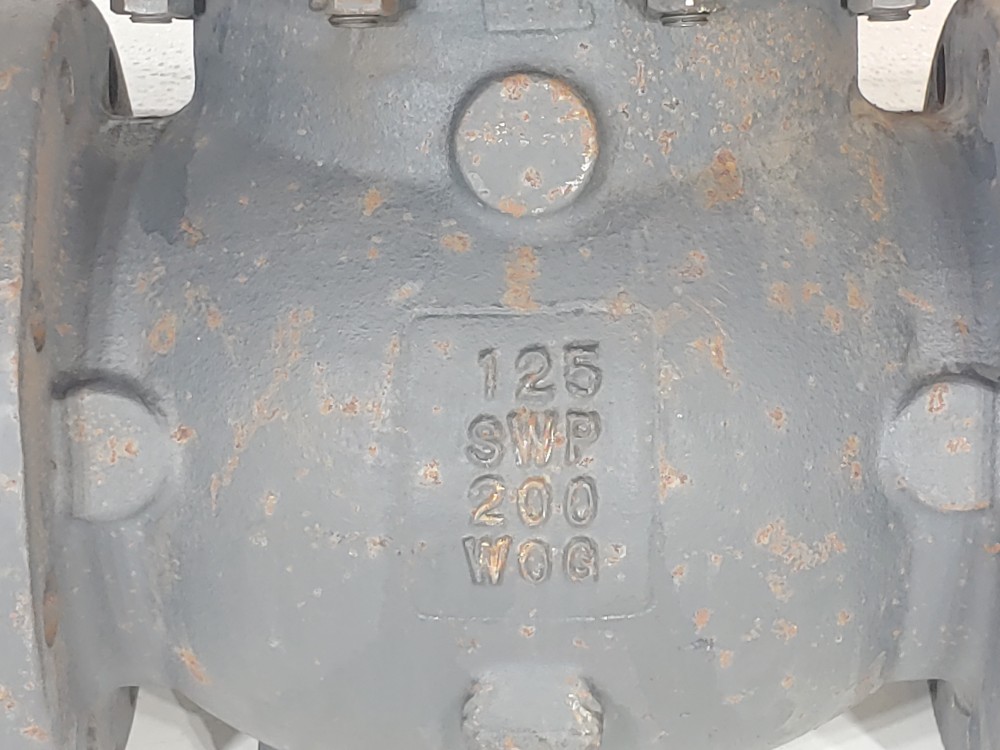 NIBCO 6" Flanged 125 SWP 200 WOG IBBM Globe Valve FIG: F718-B
