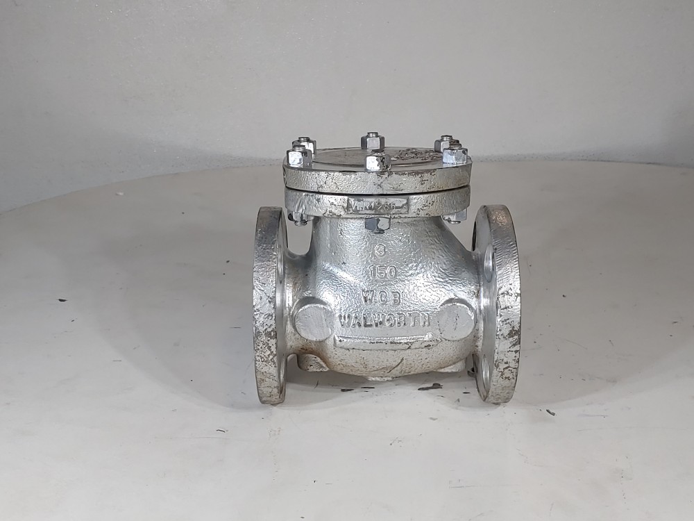 Walworth 3" 150# WCB Flanged Swing Check Valve FIG: 5341 F