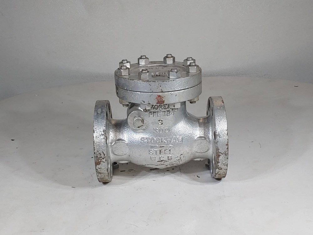 Stockham 3" 300# WCB Swing Check Valve FIG: 30-SF-U-S