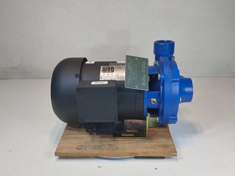 Scot 05293 Centrifugal Pump W/ WEG 1.0 (0.75) RPM 3450 Motor
