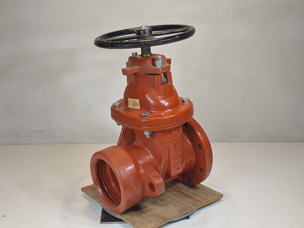 Kennedy KS-FW 4" 200psi Flange X Grooved Fire Main Gate Valve 888H